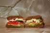 A. Smagsløgets Vegetar Sandwich (V)